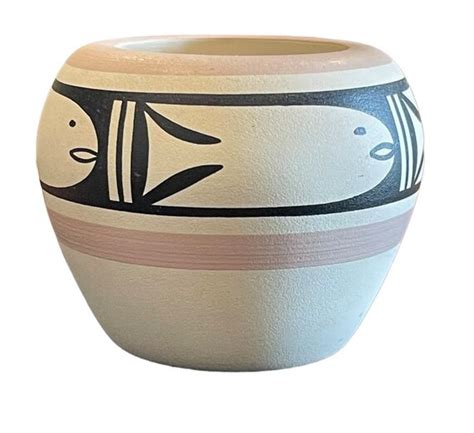 99 or Best Offer Sponsored Vintage Native American HOPI Pottery Cup Vase Vessel 5. . Hopi toad pottery